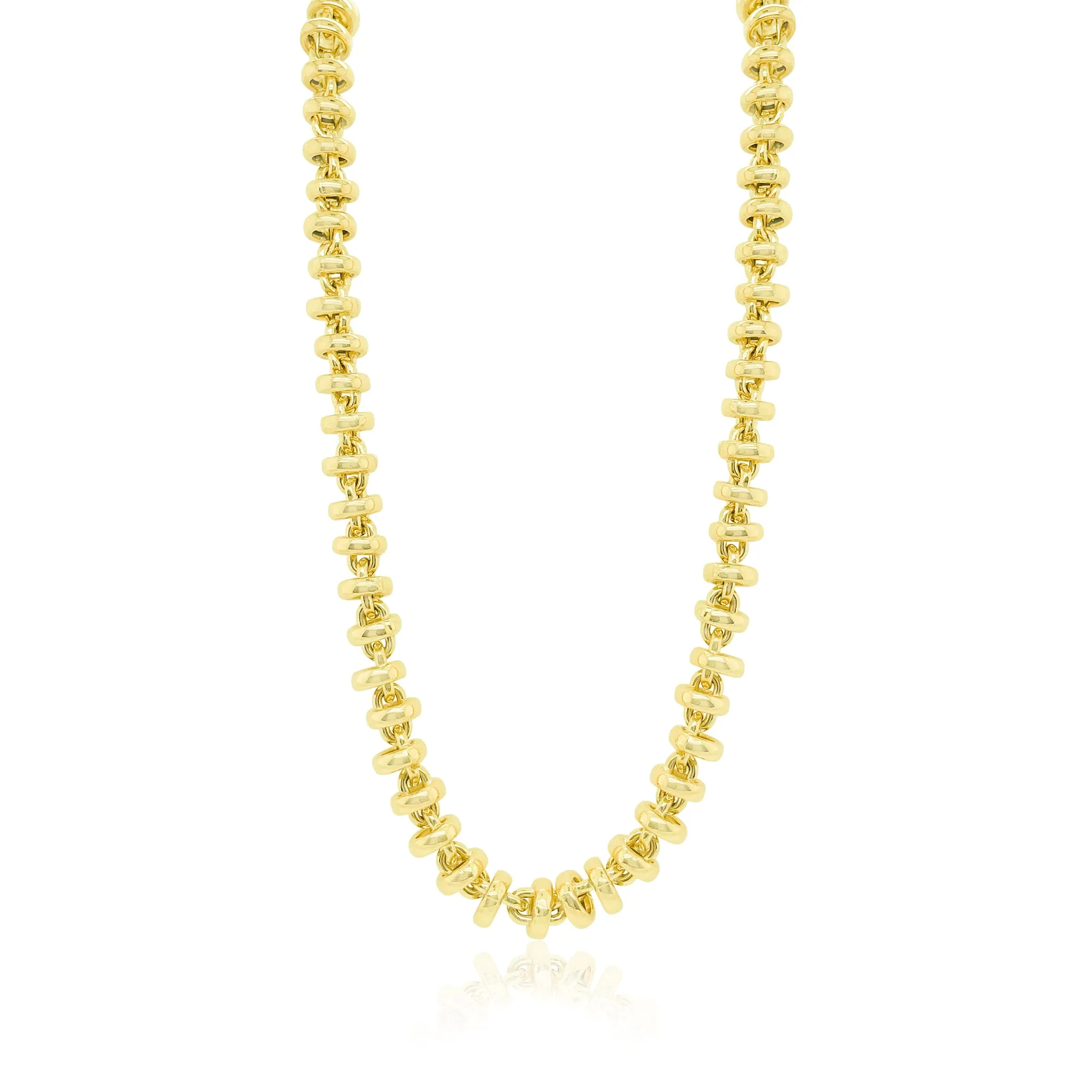 Yellow Gold Rounded Chunky Chain sold by Meira T