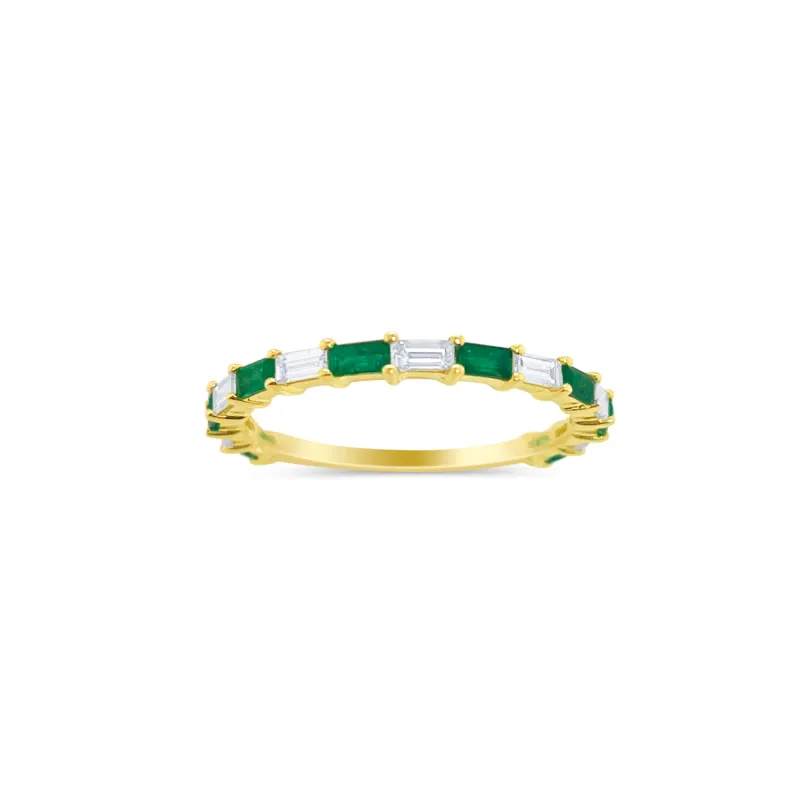 Emerald and Diamond Ring sold by Meira T