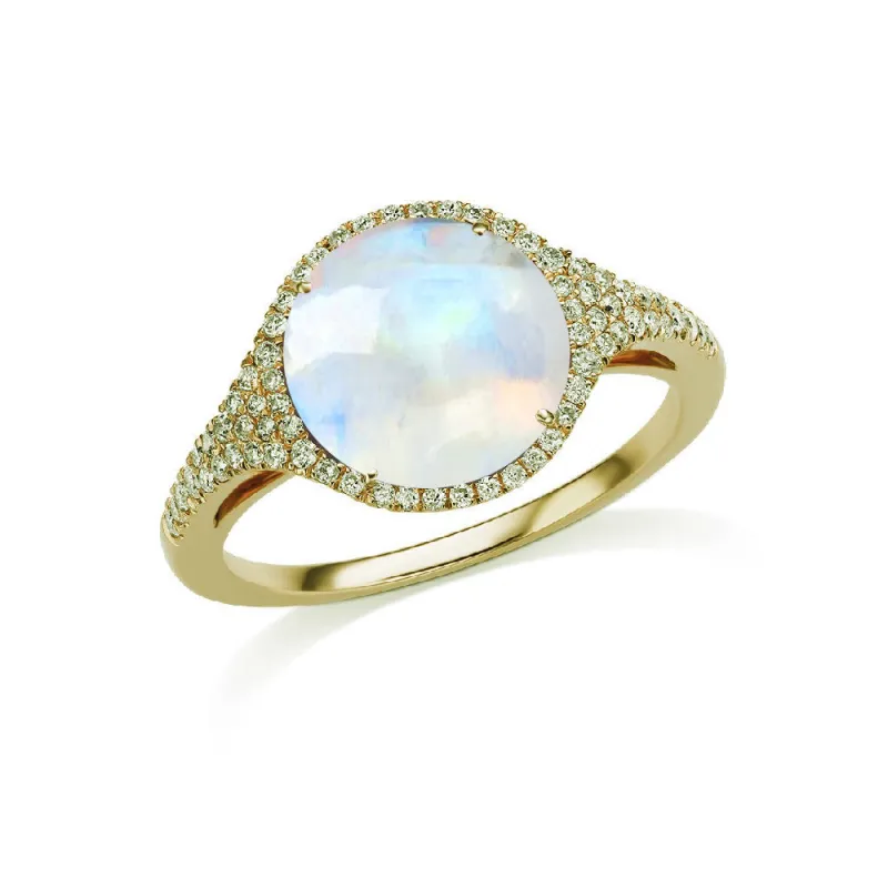 Moonstone Signet Ring sold by Meira T