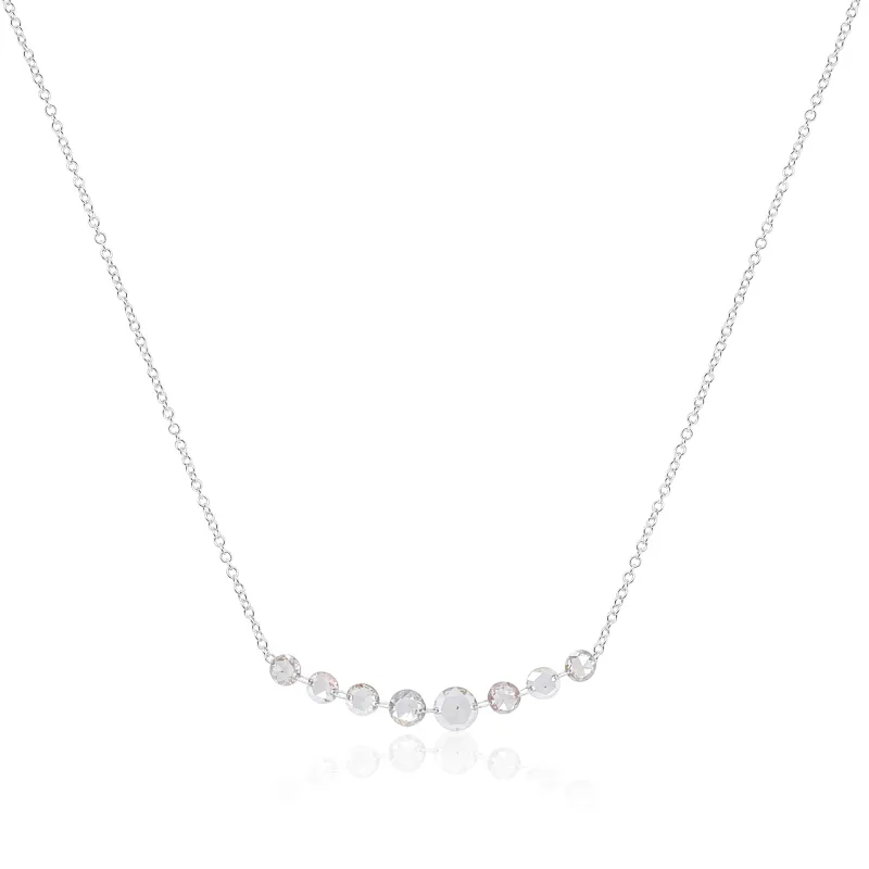 White Gold Brown Diamond Necklace sold by Meira T