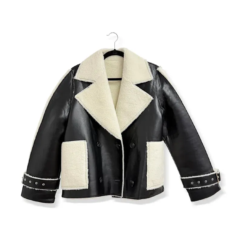 Oreo Biker Jacket sold by Meira T