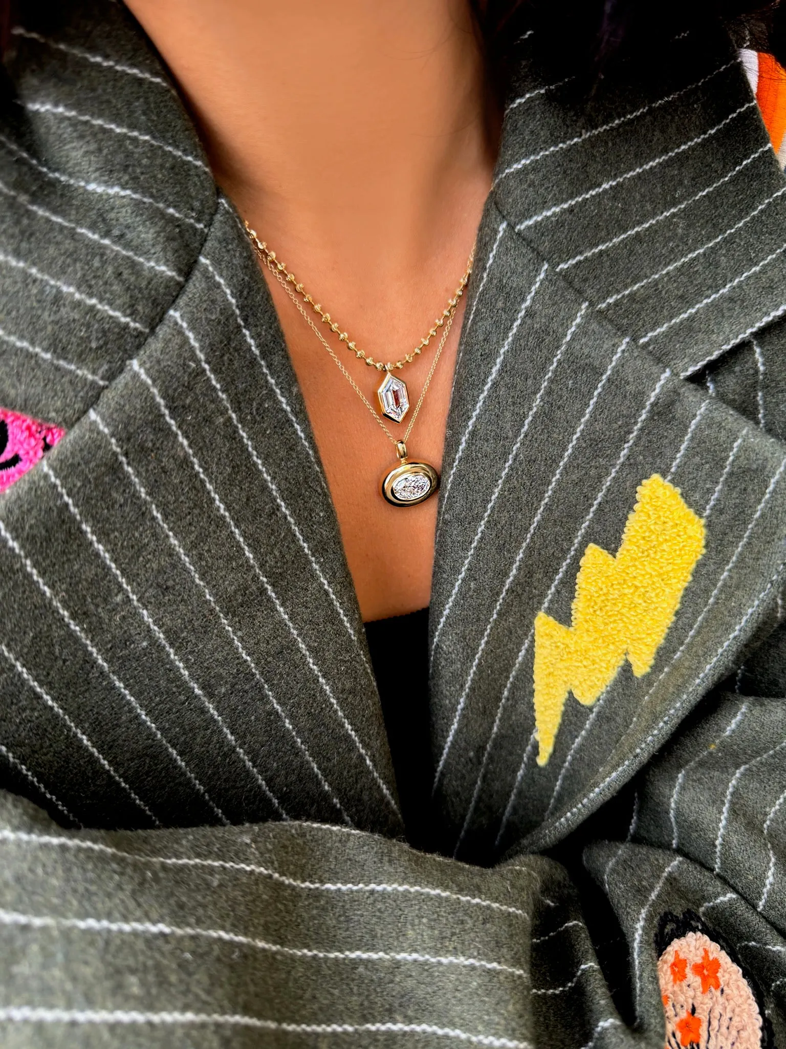 Old Mine Lab Spot Necklace sold by Meira T product image thumbnail 2