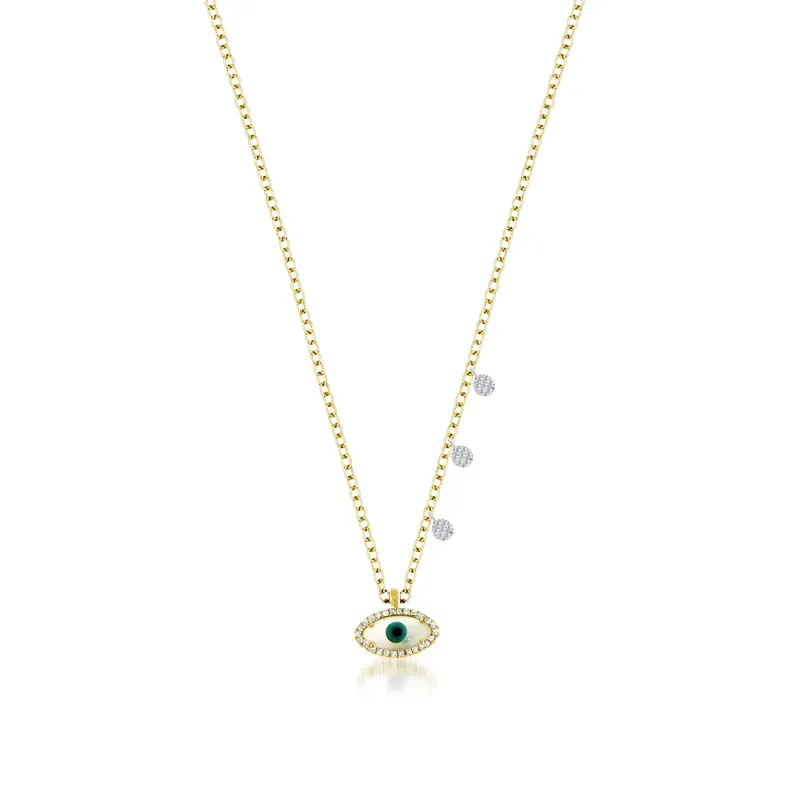 Evil Eye Dainty Necklace sold by Meira T