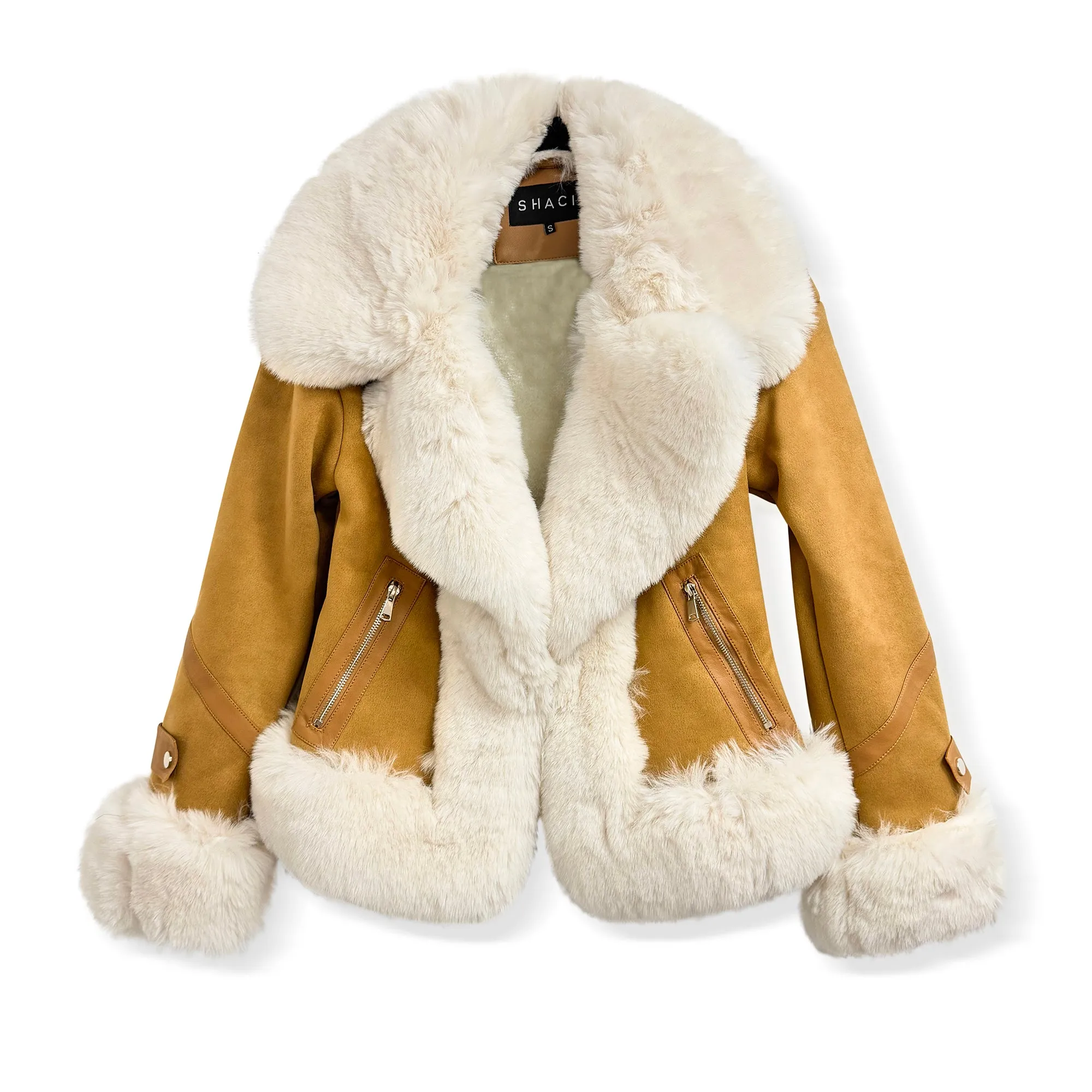 Chestnut Luxe Jacket sold by Meira T