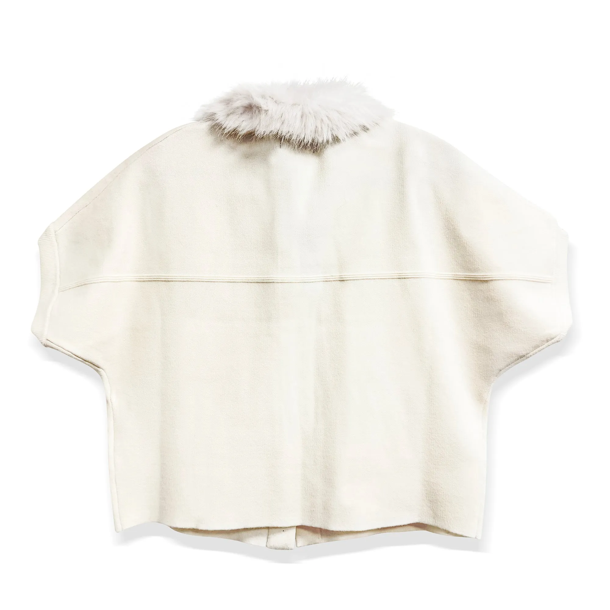 Faux Fur Trim Cardigan sold by Meira T product image thumbnail 2