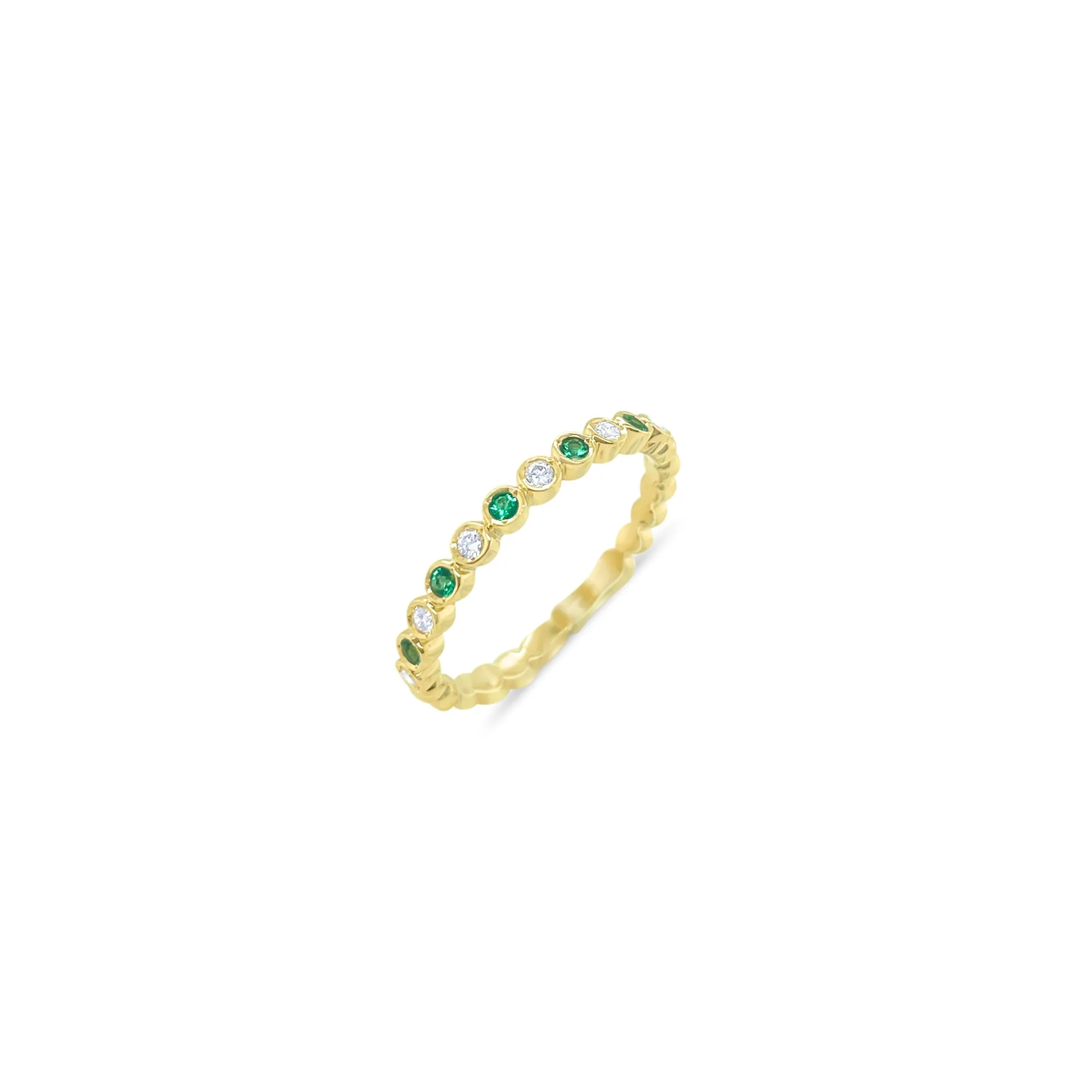 Emerald Bezel Band sold by Meira T