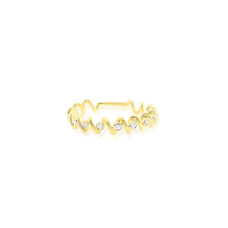 Squiggle Stack Ring sold by Meira T