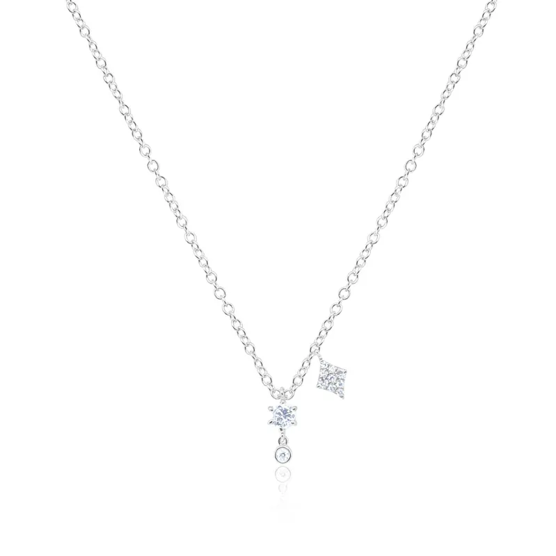 Diamond Multi Charm Necklace sold by Meira T