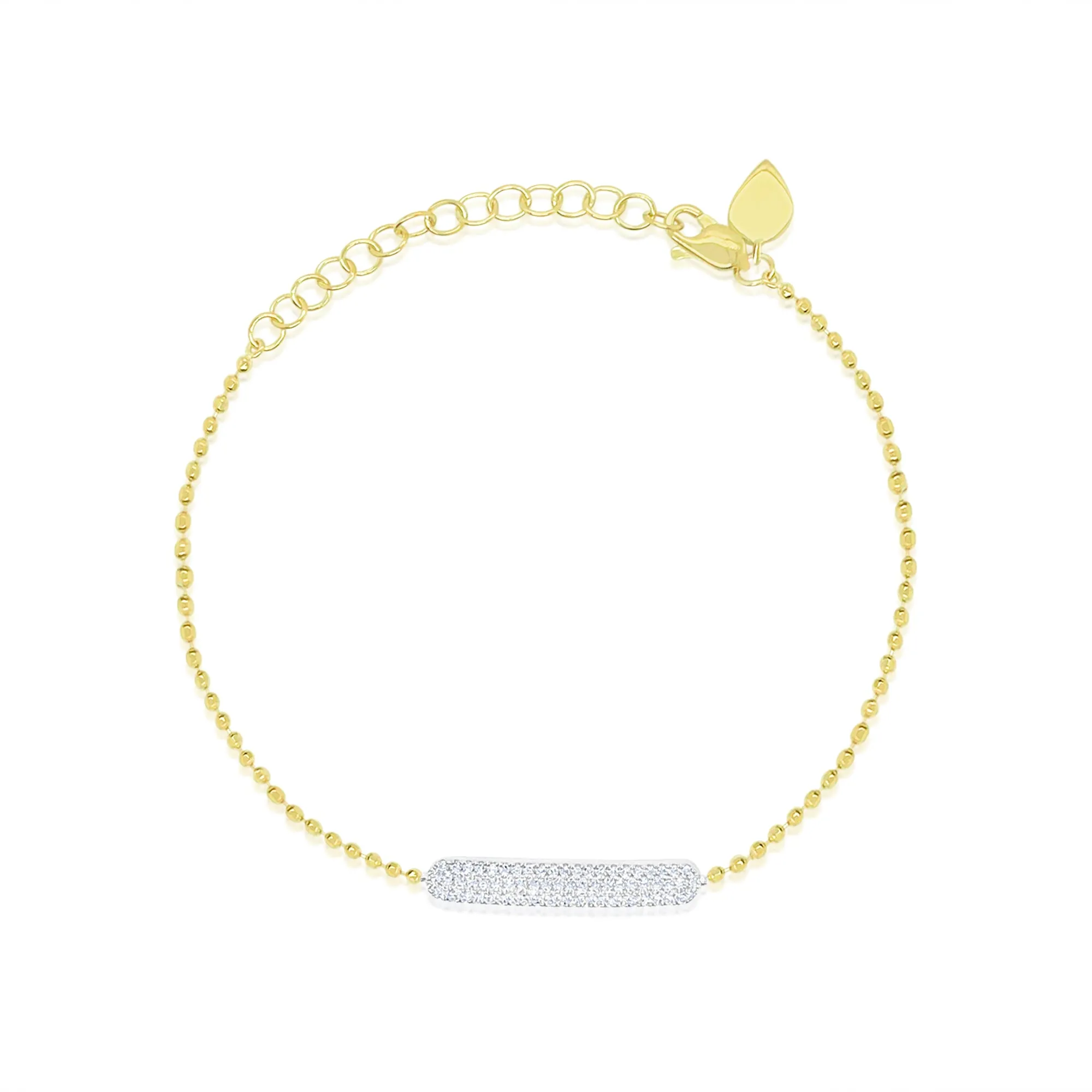 Spot Chain Bar Bracelet sold by Meira T