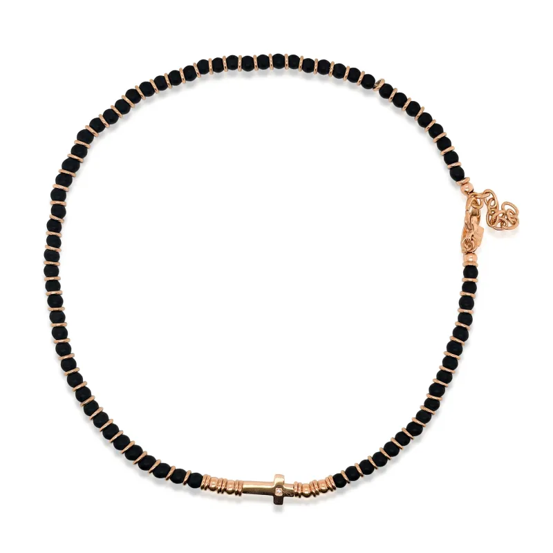 Stainless Steel Cross Wrap Bracelet made by Meira T