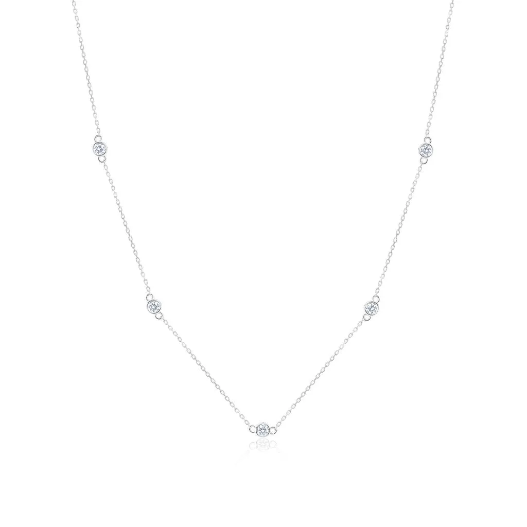 Diamonds By The Yard Necklace | LAB Diamond sold by Meira T