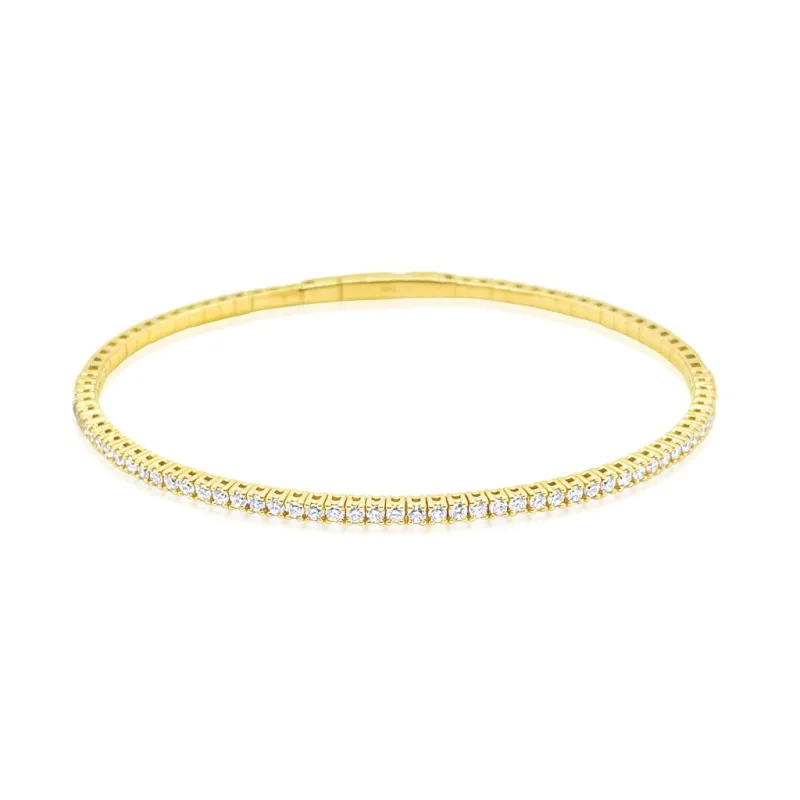 Flex Bangle | 1 Carat LAB Diamond made by Meira T