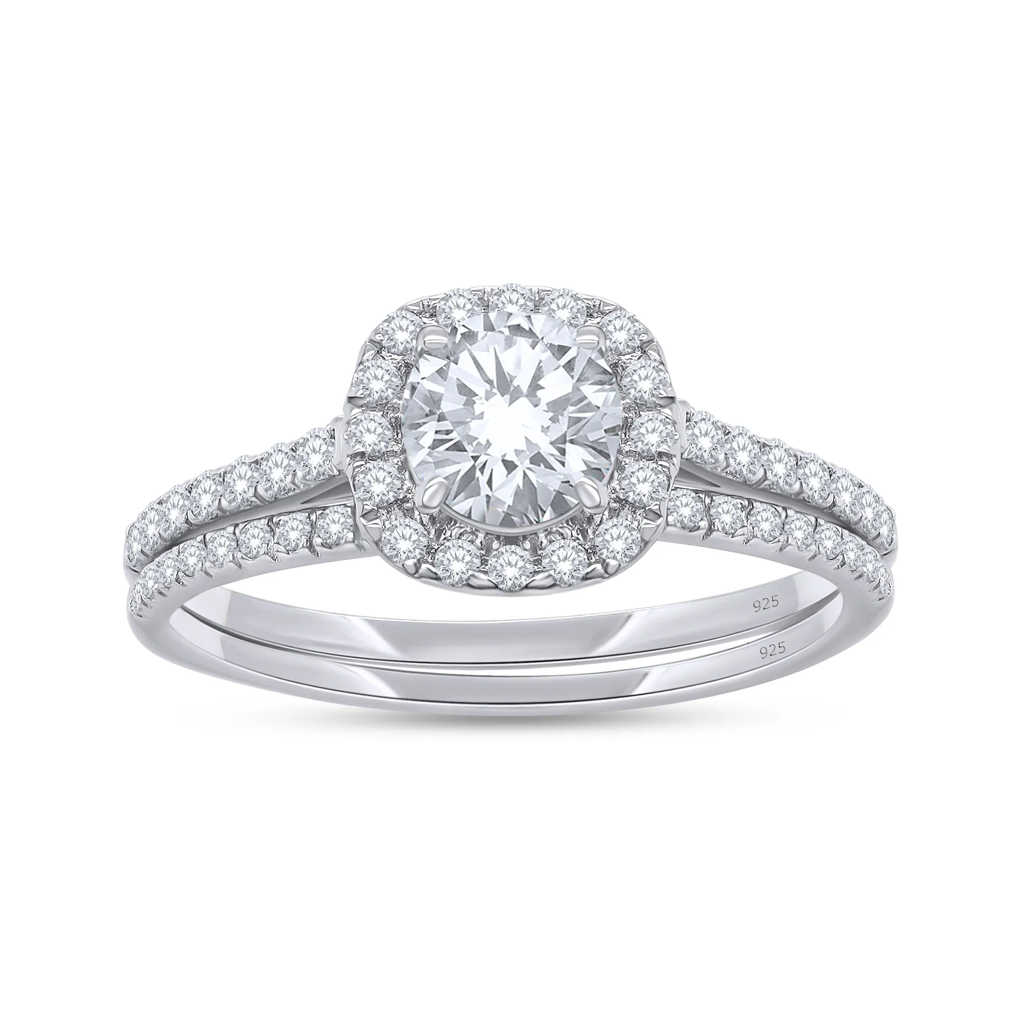 Silver and Lab Grown Diamond Ring sold by Meira T