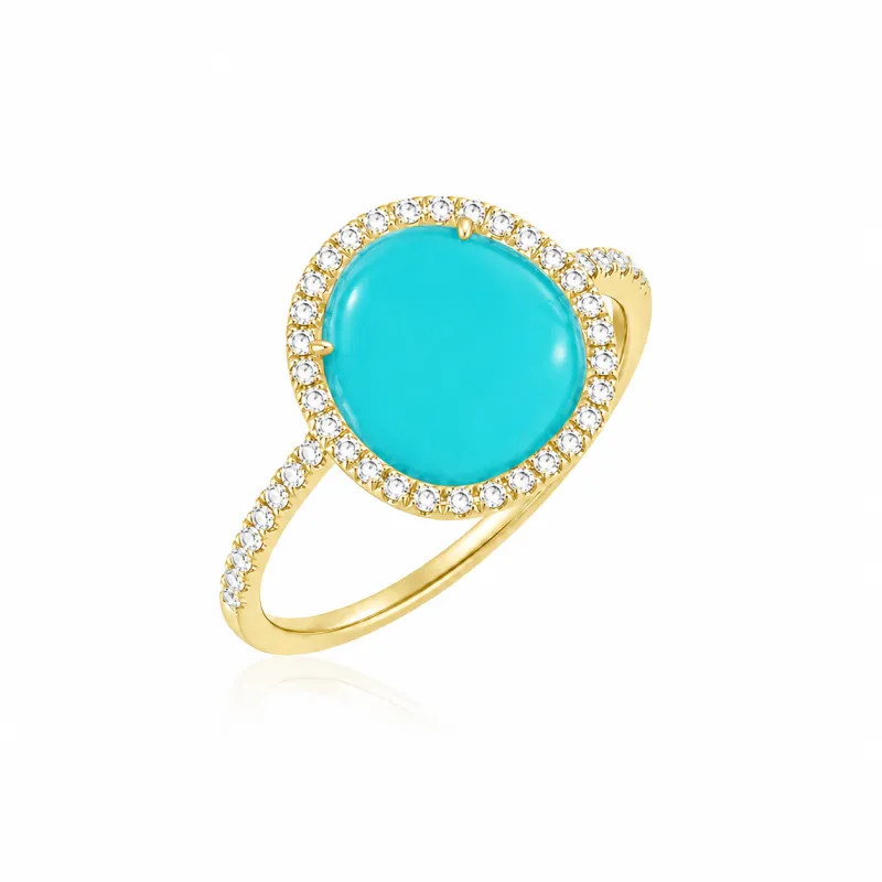 Turquoise Ring made by Meira T