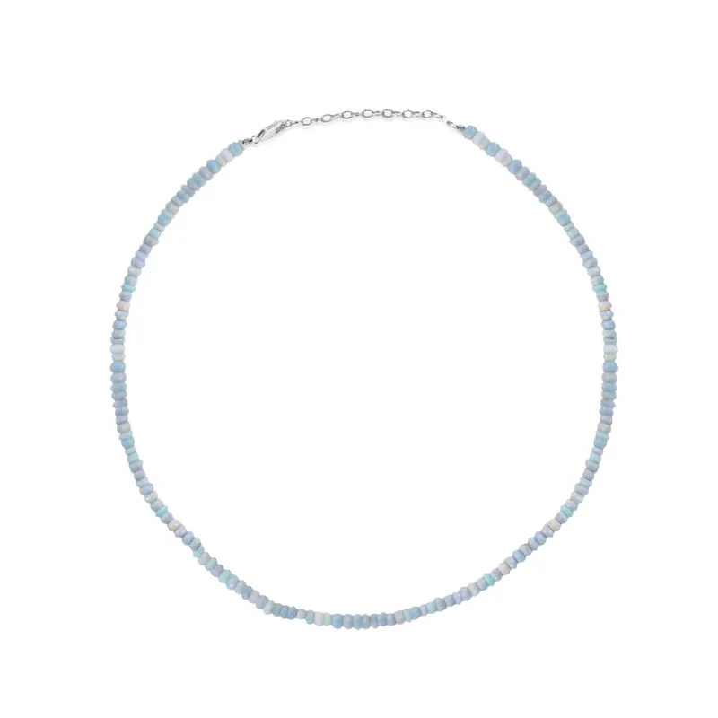 Blue Opal Layering Necklace sold by Meira T
