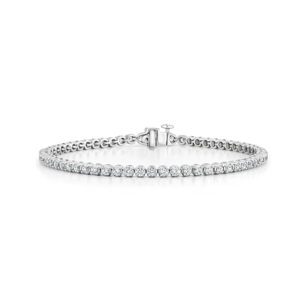 2 Carat Bezel Set Tennis Bracelet sold by Meira T