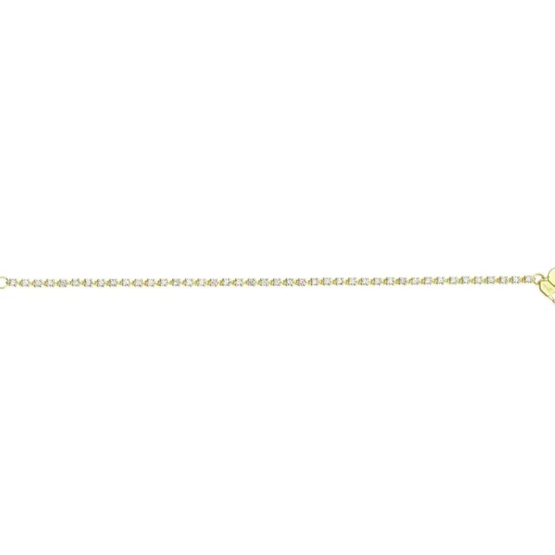 Dainty Diamond Bracelet sold by Meira T