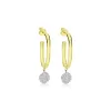Diamond Disk Hoops sold by Meira T