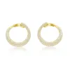 Yellow Gold Diamond Hoops ONLINE EXCLUSIVE sold by Meira T