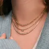 Graduated Bezel Tennis Necklace ONLINE EXCLUSIVE sold by Meira T