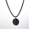 Stainless Steel Chain and Coin Necklace sold by Meira T