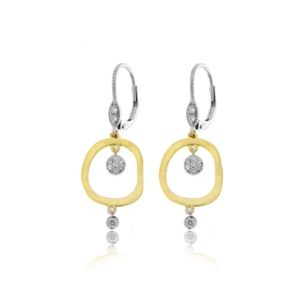 Gold Ring and Diamond Earrings sold by Meira T