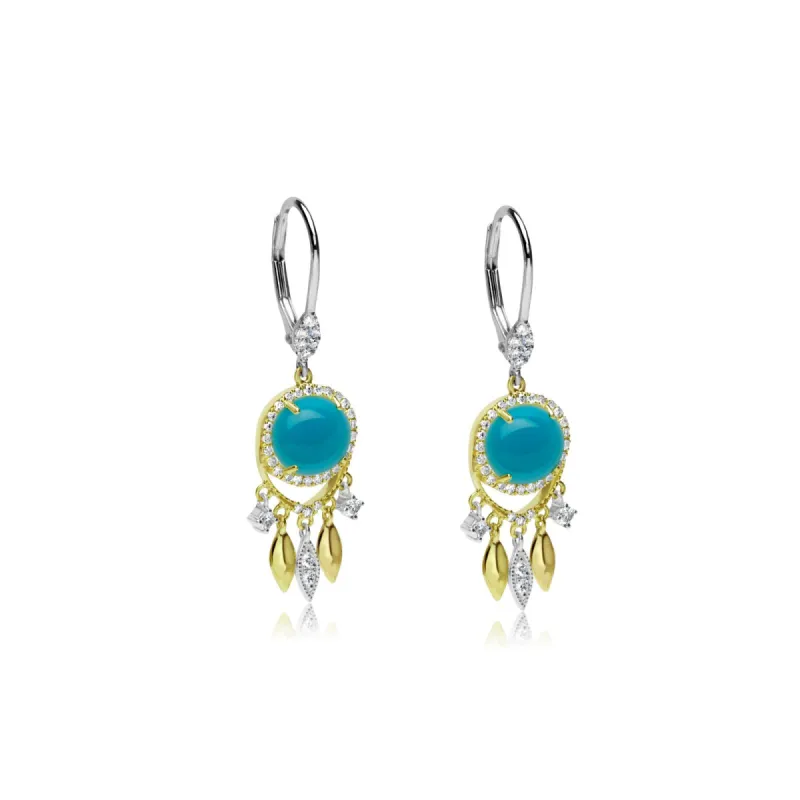 Turquoise Dreamcatcher Earrings *ONLINE EXCLUSIVE* sold by Meira T