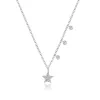 White Gold Essential Star Necklace sold by Meira T