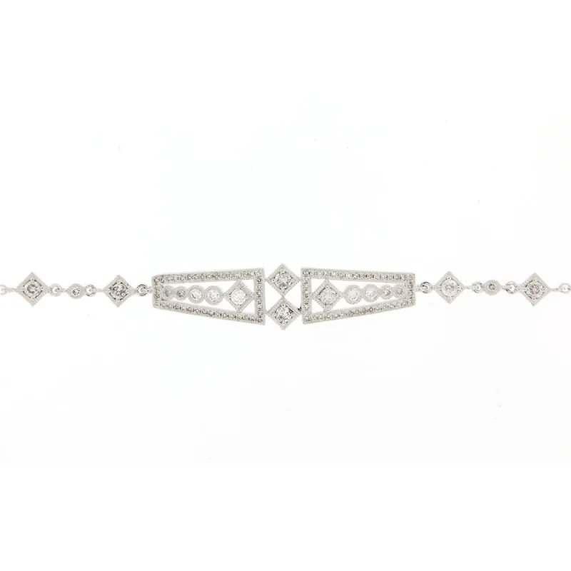 Diamond Vintage Bracelet ONE OF A KIND sold by Meira T