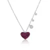 Ruby Heart Necklace sold by Meira T