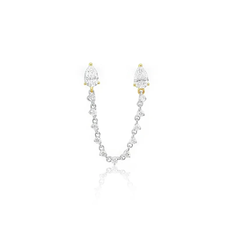 Double Piercing Stud sold by Meira T