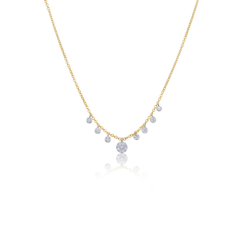 Disk Layering Necklace sold by Meira T