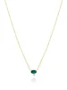 Dainty Opal and Bezel Necklace sold by Meira T