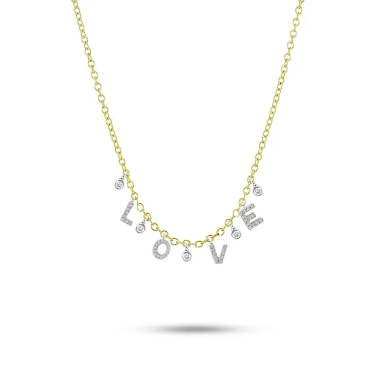 Love Diamond Necklace sold by Meira T