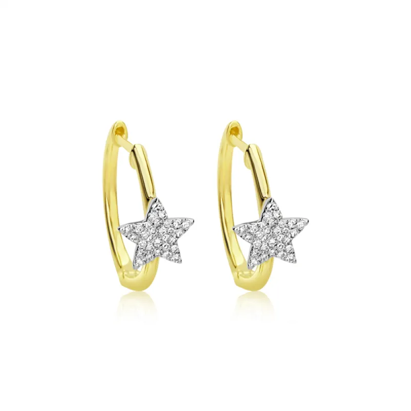 Diamond Star Hoops sold by Meira T