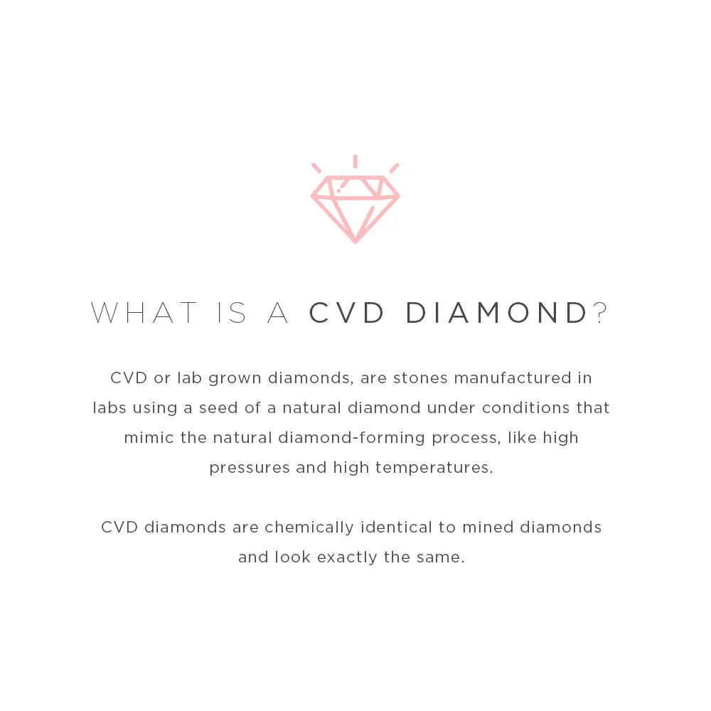 1.05 White Gold Carat Diamond Studs Lab Grown Diamond *ONLINE EXCLUSIVE* sold by Meira T product image thumbnail 2