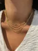 Mixed Link Paperclip Chain with 14kt Yellow Gold sold by Meira T