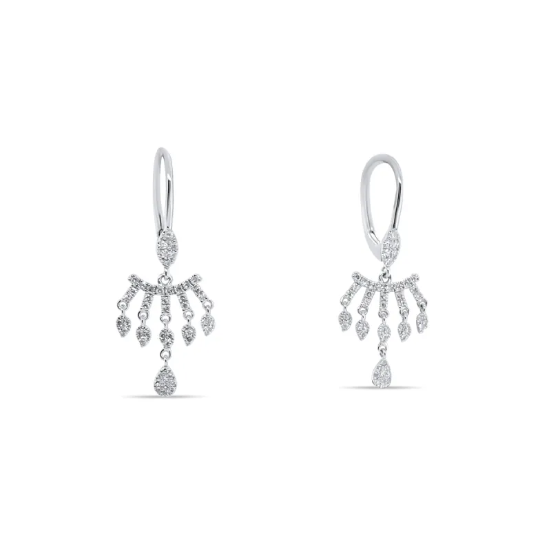 Diamond Chandelier Earrings .34 ct sold by Meira T