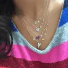 Diamond Heart Necklace sold by Meira T