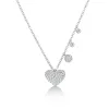 Diamond Heart Necklace sold by Meira T