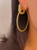Yellow Gold Chunky Huggie Earrings *ONLINE EXCLUSIVE* sold by Meira T