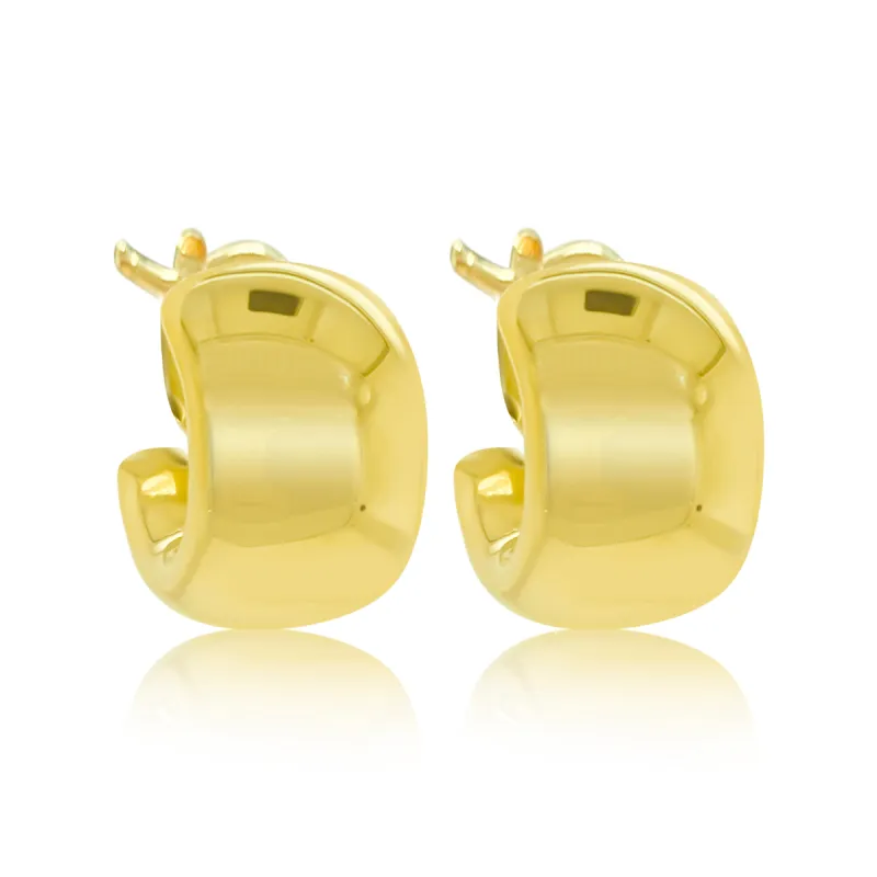 Favorite Wider Hoop Earrings Small sold by Meira T