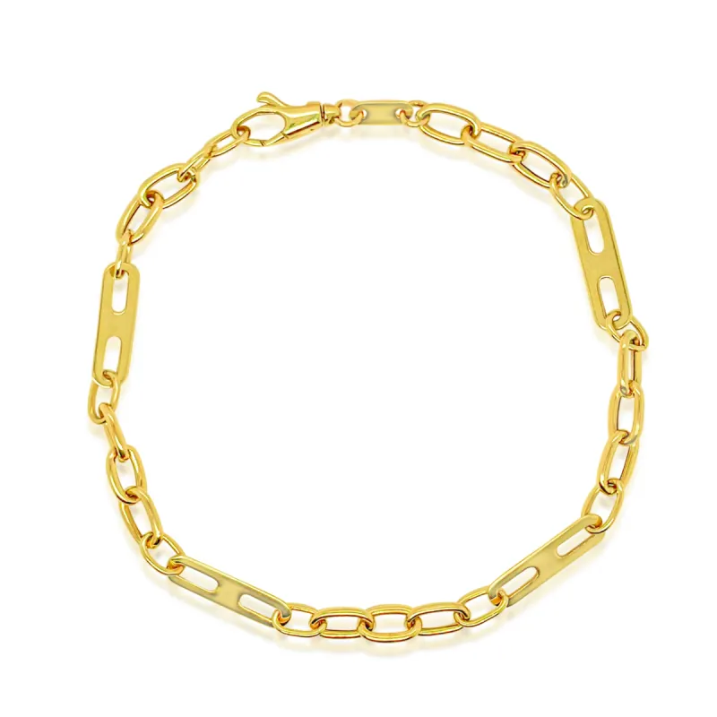 14kt Yellow Gold Multi Oval Link Chain sold by Meira T