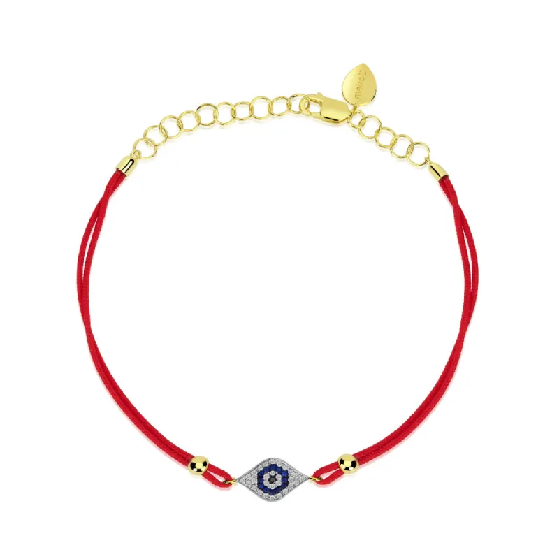 Evil Eye Red String Bracelet sold by Meira T