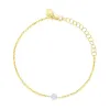 Yellow Gold Diamond Disc Bracelet sold by Meira T