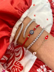 White Gold Diamond Bangle sold by Meira T