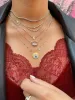 White Gold And Yellow Gold Diamond Heart Necklace sold by Meira T