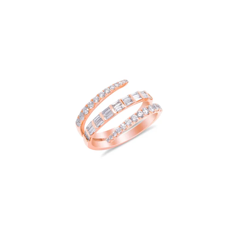Rose Gold Diamond Ring *ONLINE EXCLUSIVE* sold by Meira T