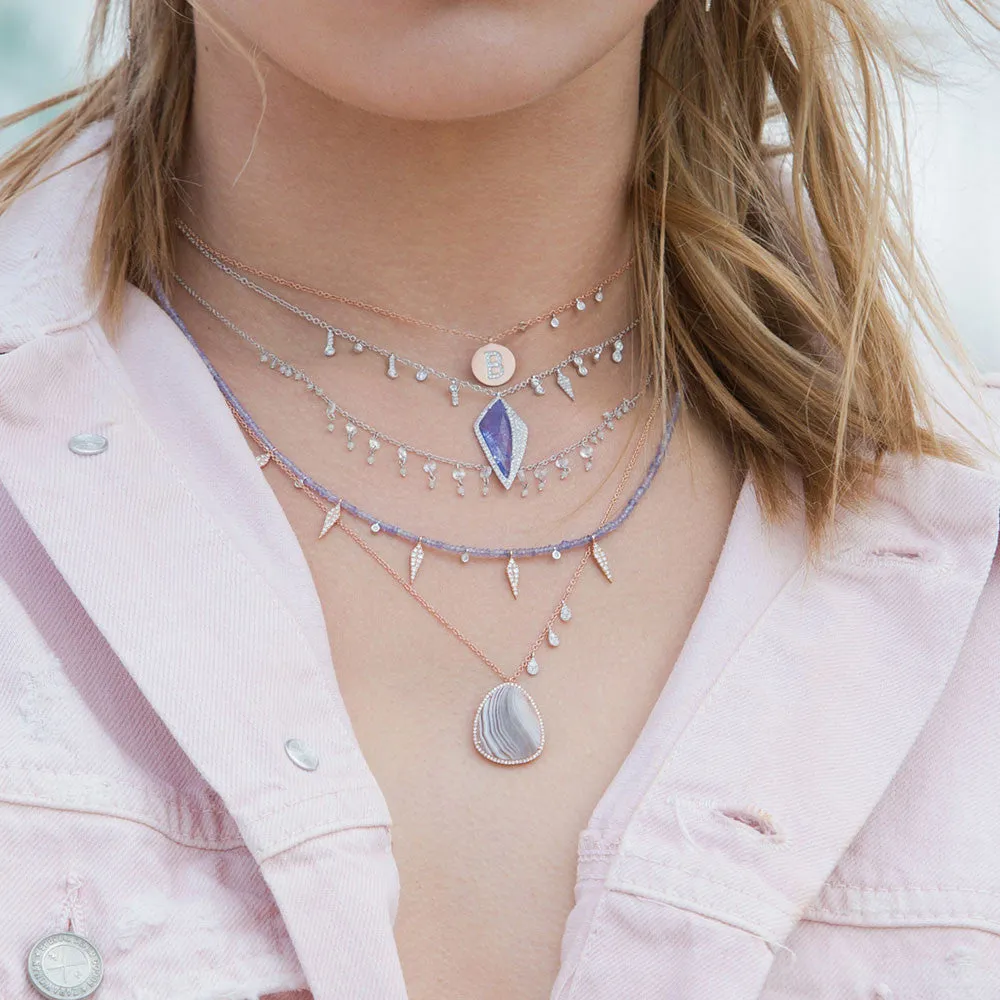 Meira T Drilled Diamond Necklace sold by Meira T product image thumbnail 2