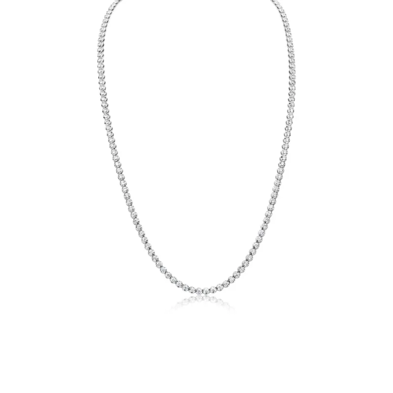The Drop 8 -14KT White Gold Layered Necklace 2.87 ct- ONLINE EXCLUSIVE sold by Meira T